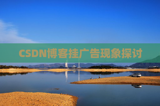 CSDN博客挂广告现象探讨