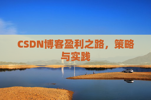CSDN博客盈利之路，策略与实践